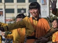 Japanese Kyoto Tachiba High School band show in the famous Rose