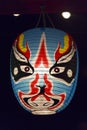 Japanese mask in a temple