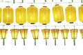 Japanese lanterns Royalty Free Stock Photo