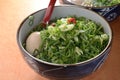 Japanese leek Egg Ramen