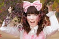 Japanese lolita fashion Royalty Free Stock Photo