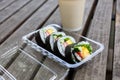 Japanese maki rolls