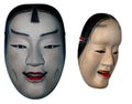 Japanese masks Royalty Free Stock Photo