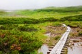 Japanese National Park Daisetsuzan in Hokkaido