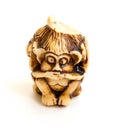 The Japanese netsuke.