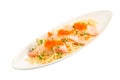 Japanese nigiri sushi set Royalty Free Stock Photo