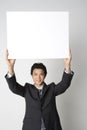 Japanese office worker Royalty Free Stock Photo