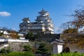 Japanese old Himeiji Castle Royalty Free Stock Photo