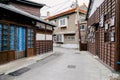 Japanese old traditional house street in Pohang, Korea