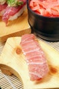 Japanese otoro sushi