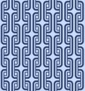 Japanese Overlap Line Rectangle Vector Seamless Pattern
