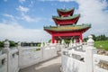 Japanese Pagoda Zen Garden Royalty Free Stock Photo