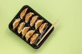 Japanese pan-fried dumplings, Gyoza, to take away