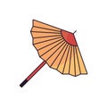 japanese paper umbrella Royalty Free Stock Photo