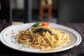 Japanese pasta Mentaiko spaghetti