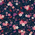 Japanese pattern Royalty Free Stock Photo