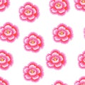 Seamless pattern. Cherry blossom. Pattern with pink flowers. Ornament with oriental motifs. Vector