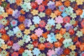 Japanese pattern origami paper Royalty Free Stock Photo