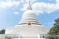 Japanese Peace Pagoda in Galle, Sri Lanka Royalty Free Stock Photo