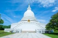 Japanese Peace Pagoda In Rumassala, Sri Lanka Royalty Free Stock Photo