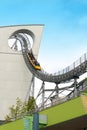 Tokyo Dome Roller Coaster, Japan Travel Royalty Free Stock Photo