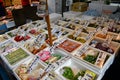 Japanese Pickled Vegetables on Sale at Tsukiji Outer Market, Tokyo