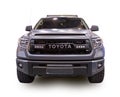 Japanese pickup truck SUV. White background. Front view