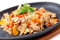 Japanese pilaf Royalty Free Stock Photo