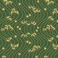 Japanese Pine Wave Pattern