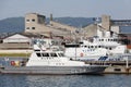 Japanese police patrol boat