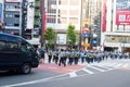 Japanese police in Tokyo