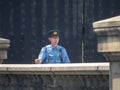 Japanese policeman in Tokyo