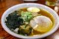 Japanese popular food shio ramen