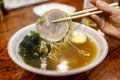 Japanese popular food shio ramen