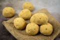 Japanese potato shaped dango