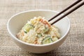 Japanese Prepared Foods. Potato Salad Royalty Free Stock Photo