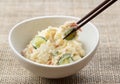 Japanese Prepared Foods. Potato Salad Royalty Free Stock Photo