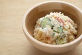 Japanese Prepared Foods. Potato Salad Royalty Free Stock Photo