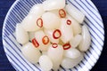 Japanese Rakkyo, Sweet and sour pickled scallions