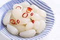 Japanese Rakkyo, Sweet and sour pickled scallions