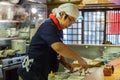 Japanese Ramen chef Royalty Free Stock Photo