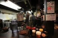 Japanese ramen shop in kyoto