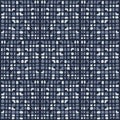 Japanese Random Mosaic Vector Seamless Pattern