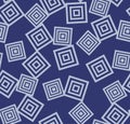 Japanese Random Square Vector Seamless Pattern Royalty Free Stock Photo