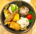 Japanese ready-made lunchbox, Bento.