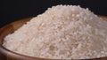 Japanese rice grain rotate