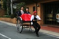 Japanese rickshaw