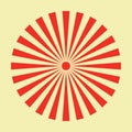 Japanese rising sun symbol, imperial Japan flag, japanese army flag