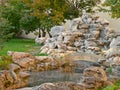 Japanese rock garden Royalty Free Stock Photo