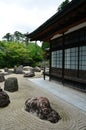 Japanese rock garden